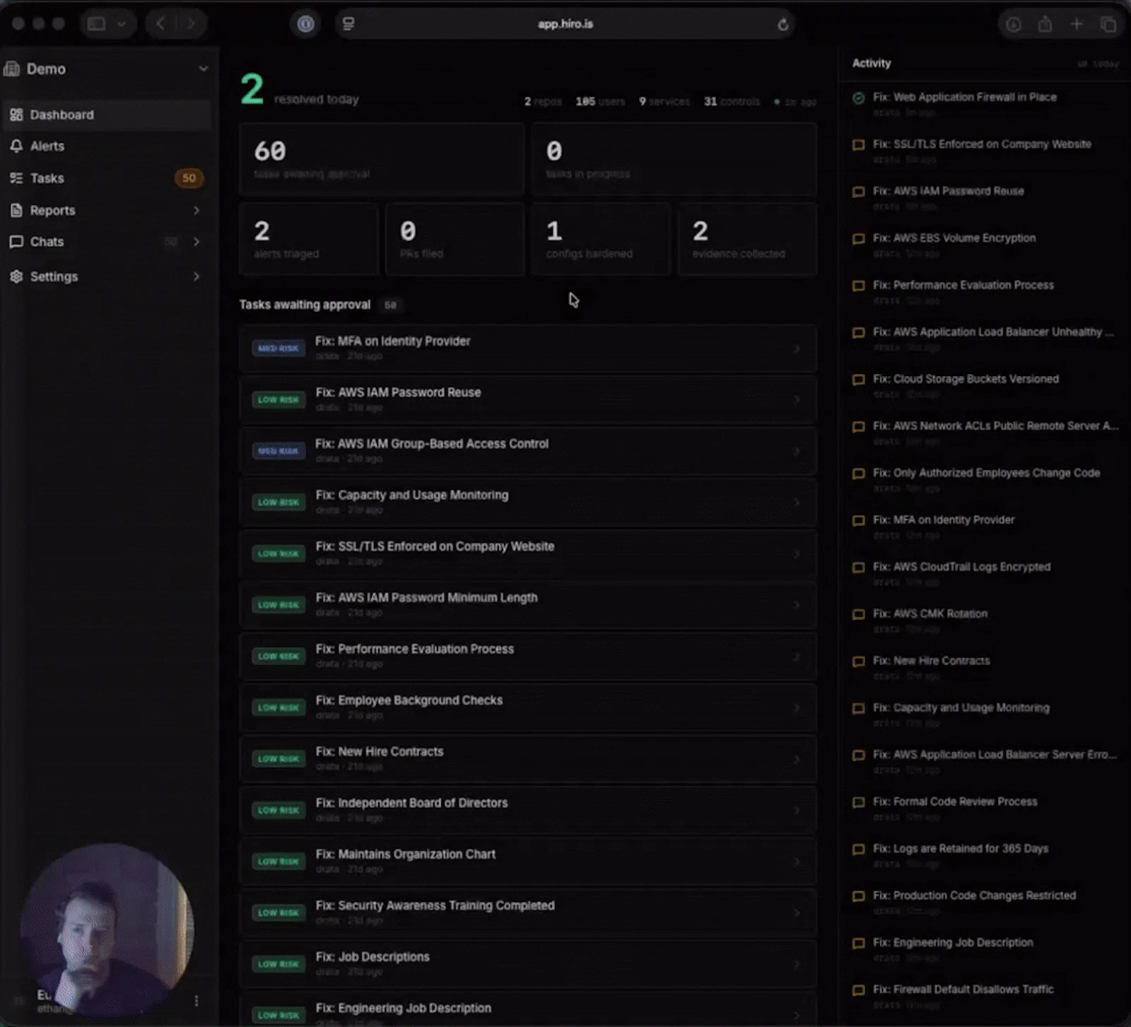 Hiro screenshot 1 (video preview)