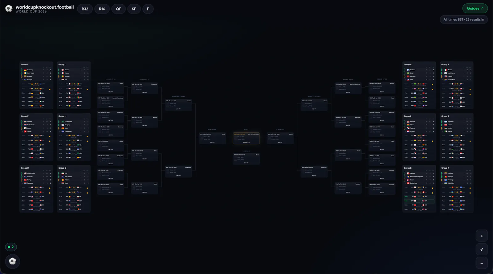 WorldCupKnockout screenshot 3