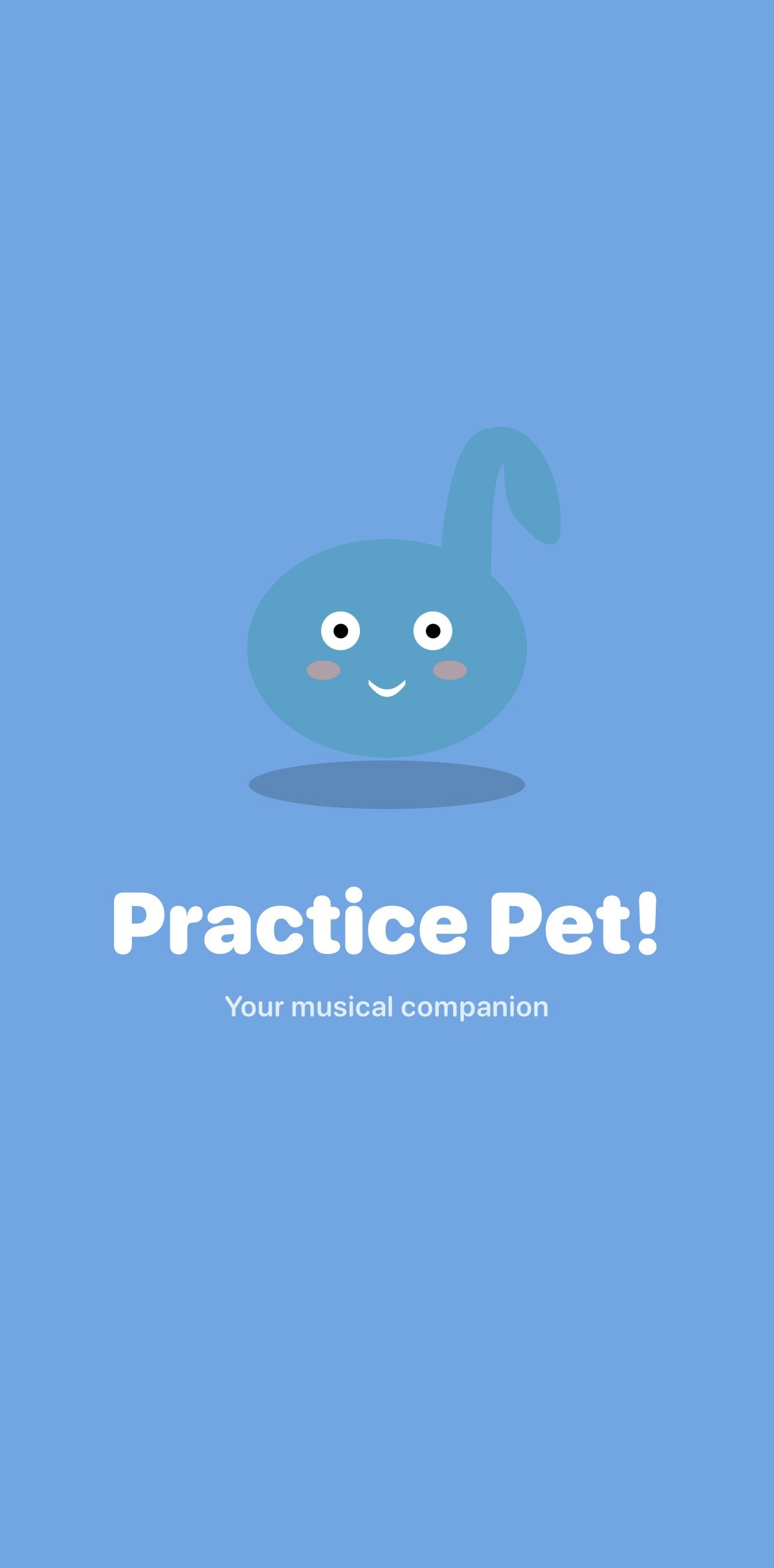 Practice Pet! - Main product screenshot demonstrating key features and user interface