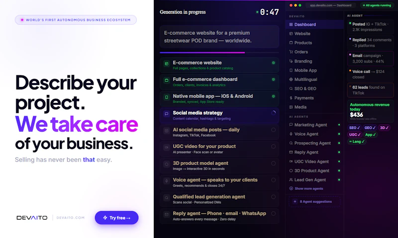 Devaito screenshot 2