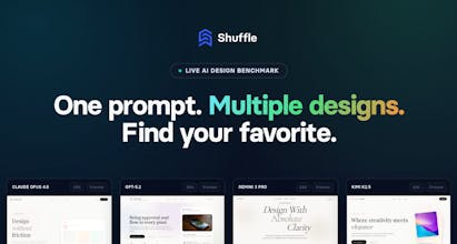 Live AI Design Benchmark gallery image