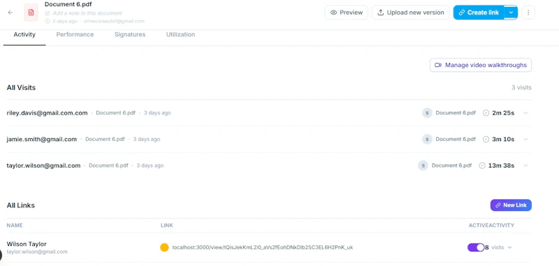 Proposal Grader screenshot 3
