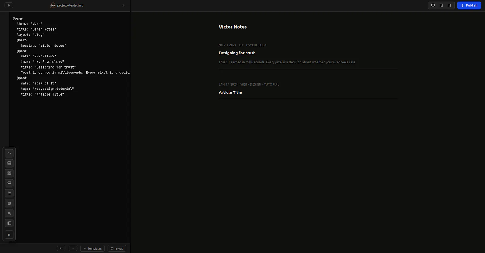 Jaroslava screenshot 3