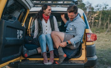 Wildly Good Merino Wool Campfire Socks gallery image