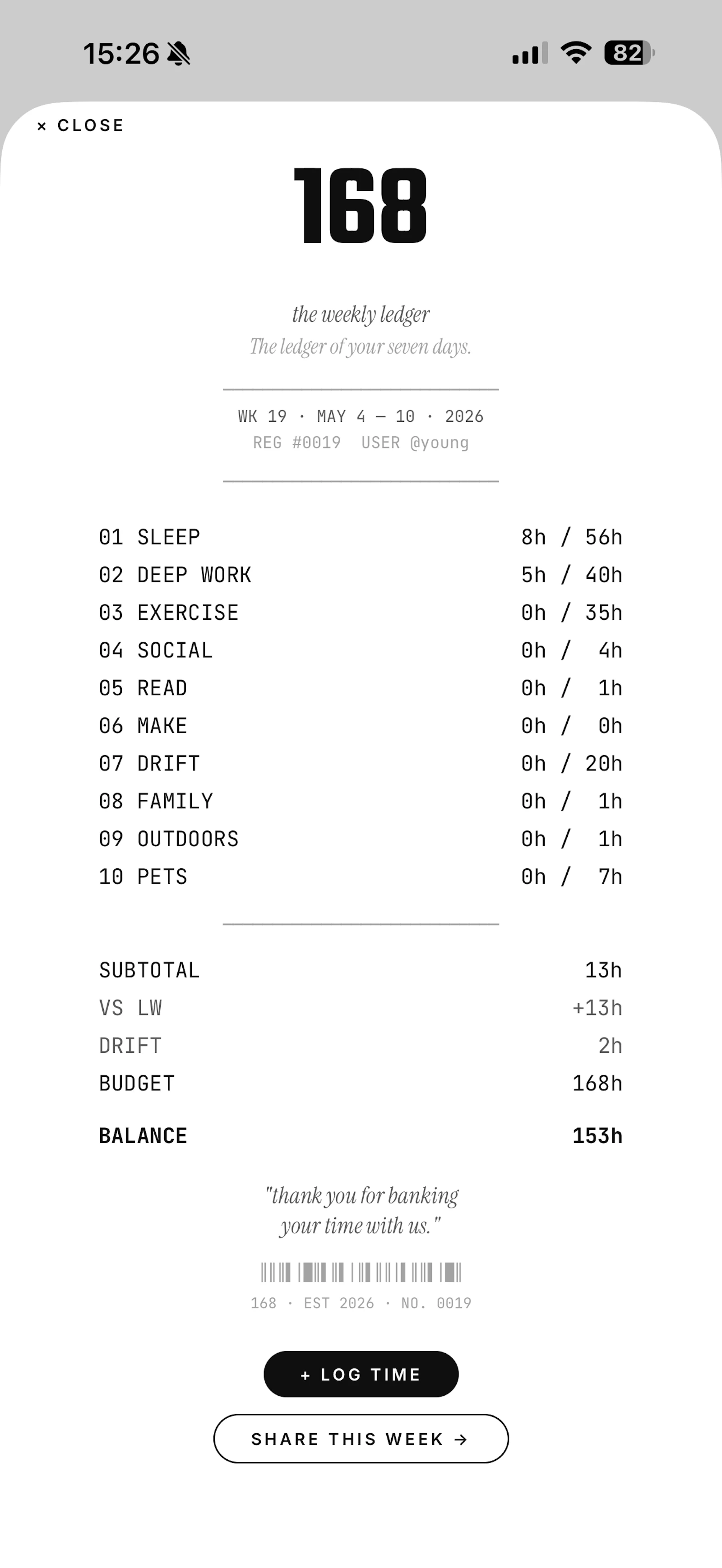168: Time Budget screenshot 4