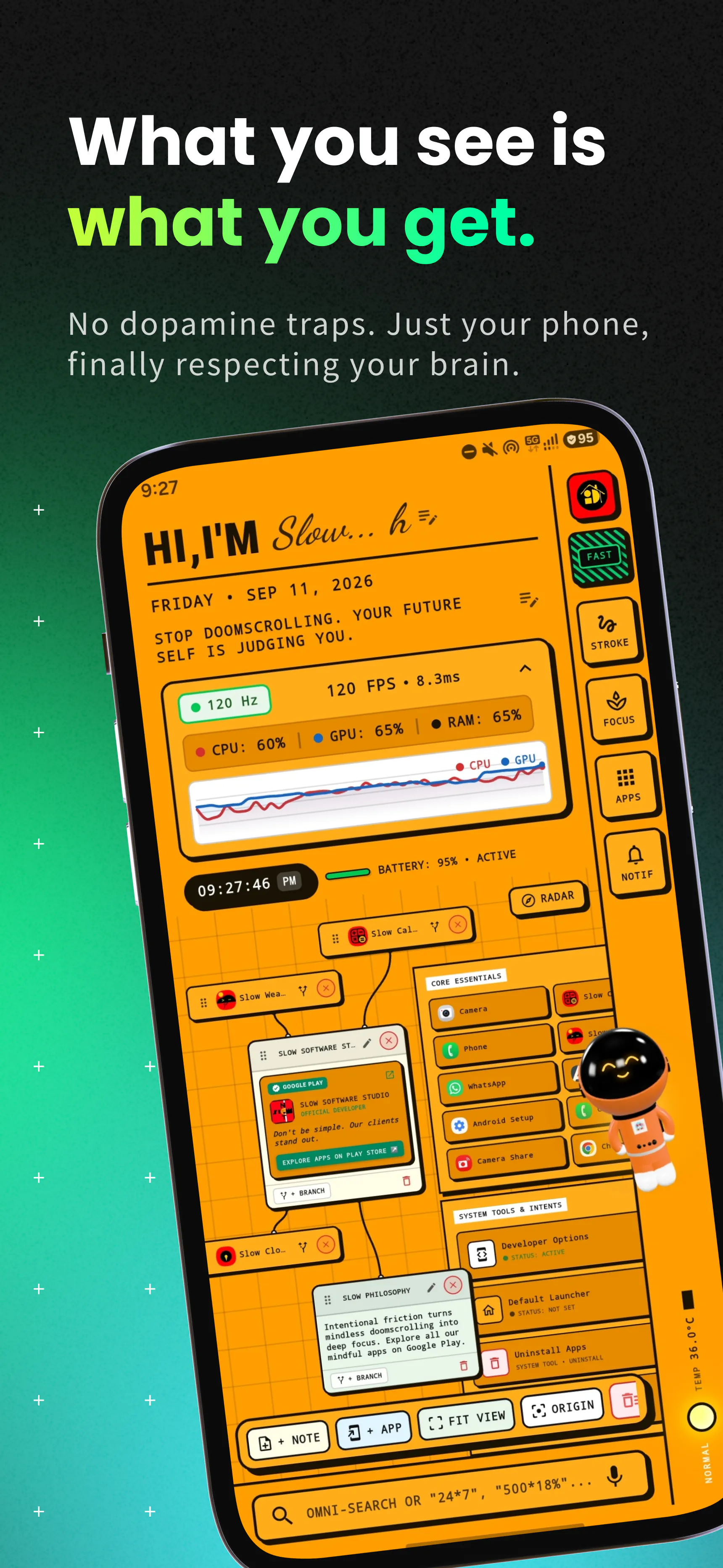 Slow Launcher: 3D Homescreen. gallery image