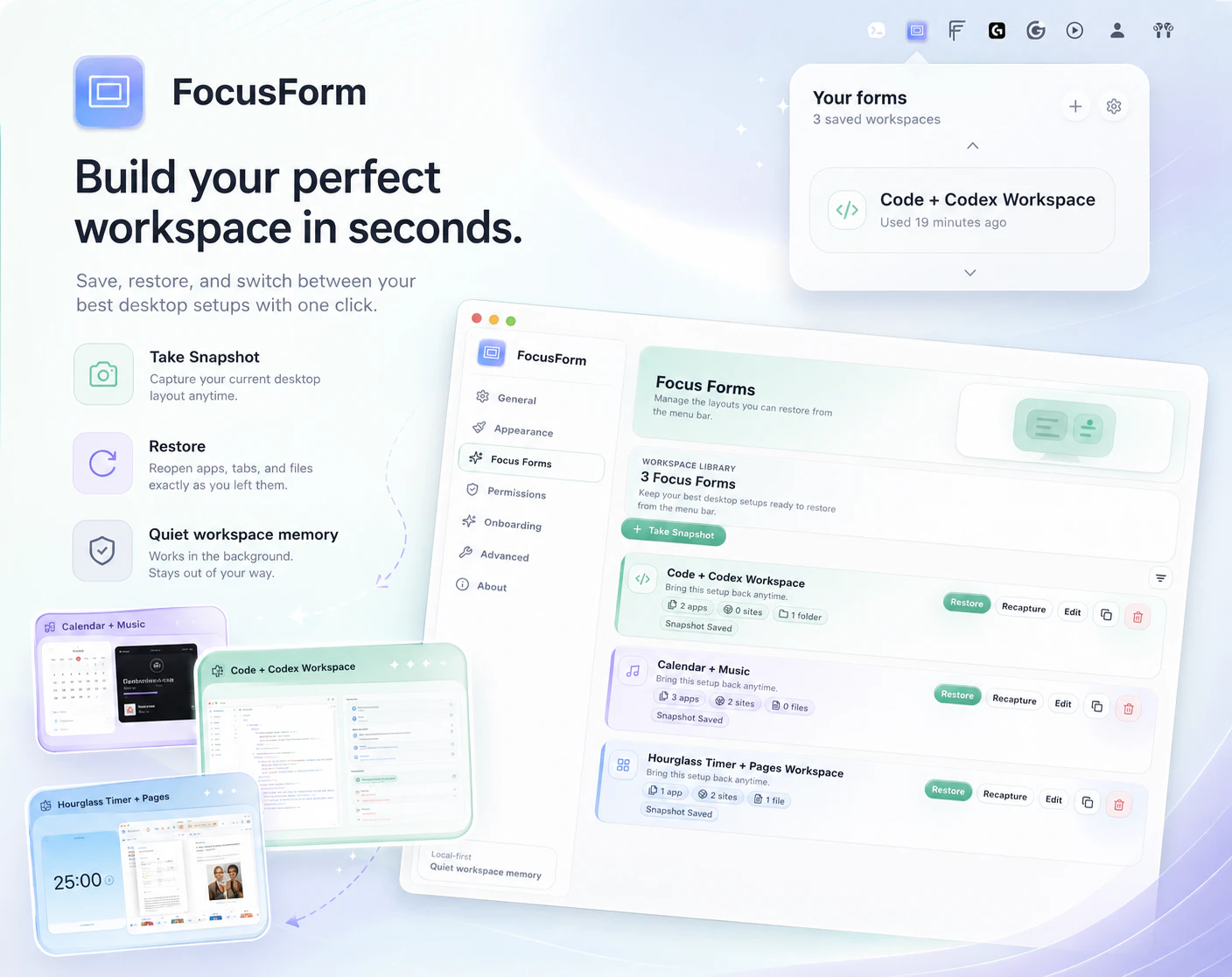 Focus Form screenshot 3