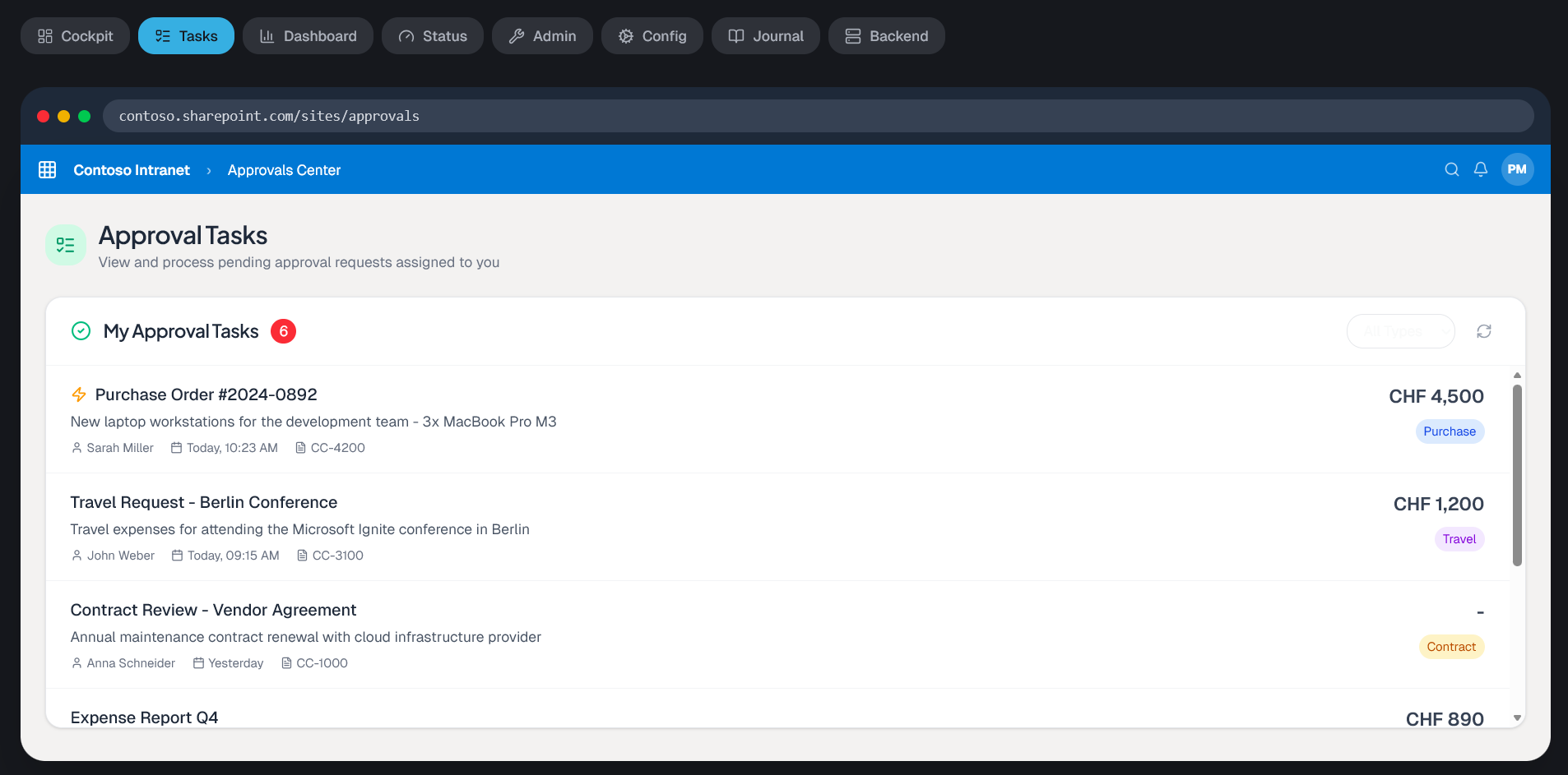 SharePoint Approvals by CNEXT gallery image
