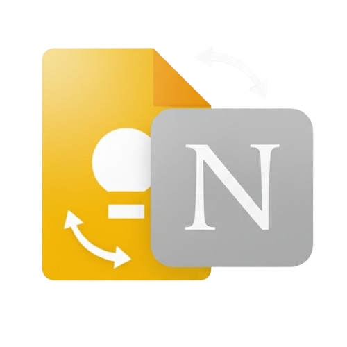 GoogleKeep2Notion