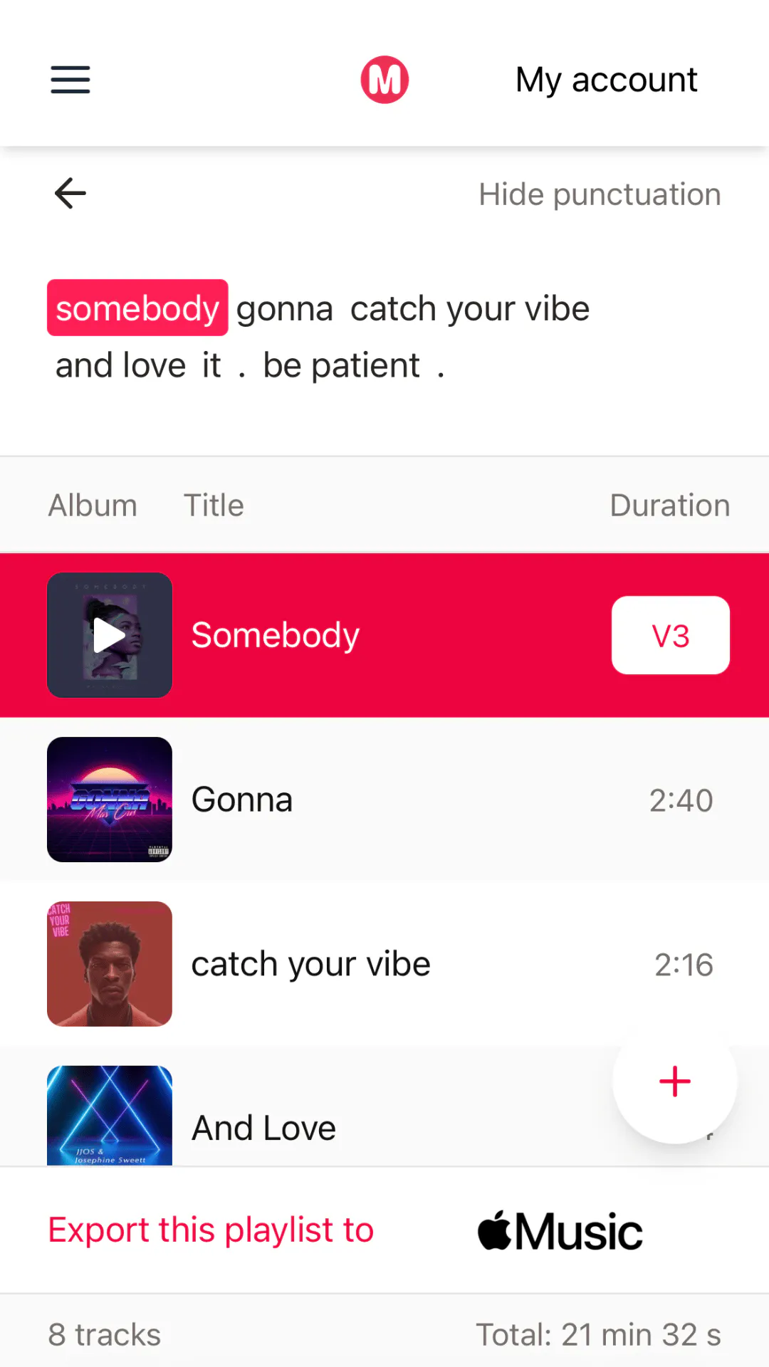 Say it with a playlist gallery image
