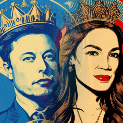 Elon vs AOC