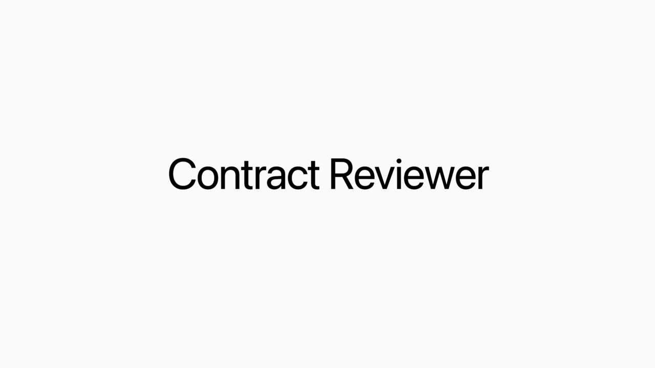 Contract Reviewer gallery image