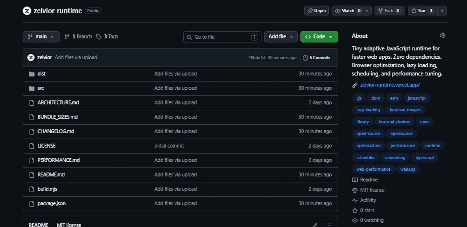 ZelviorRuntime screenshot 3