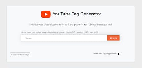 AI YouTube Tag Generator gallery image