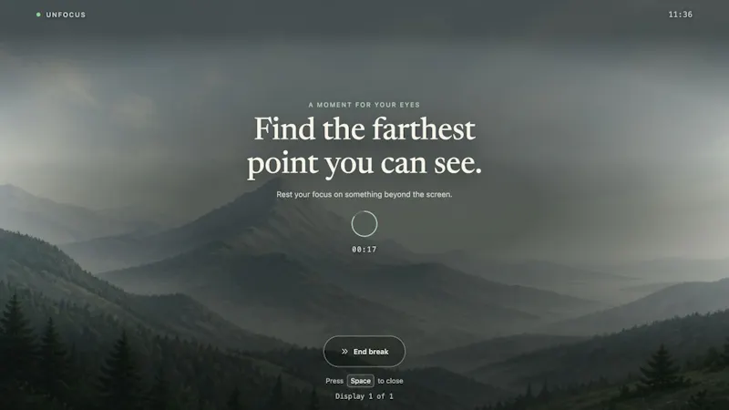 Unfocus screenshot 3