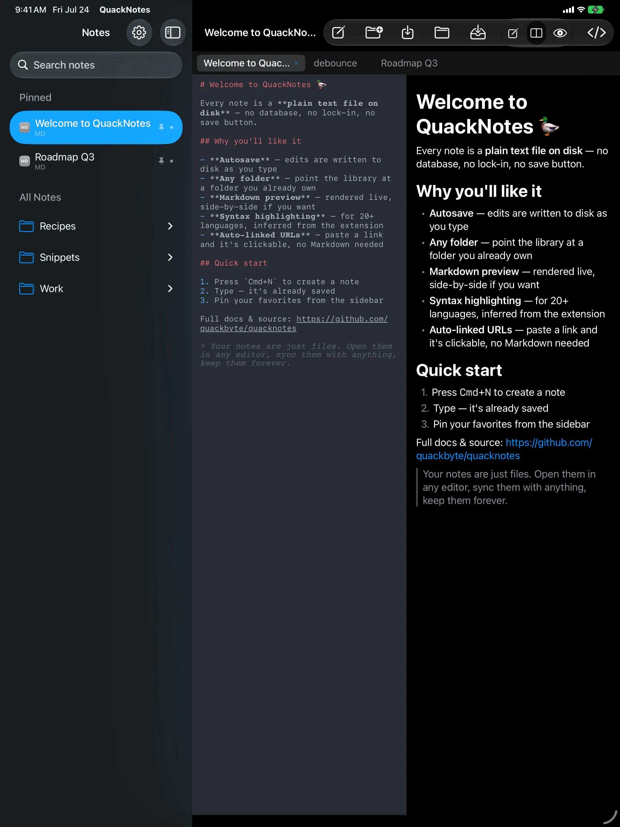 QuackNotes gallery image