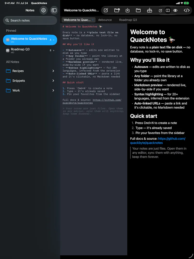 QuackNotes screenshot 15