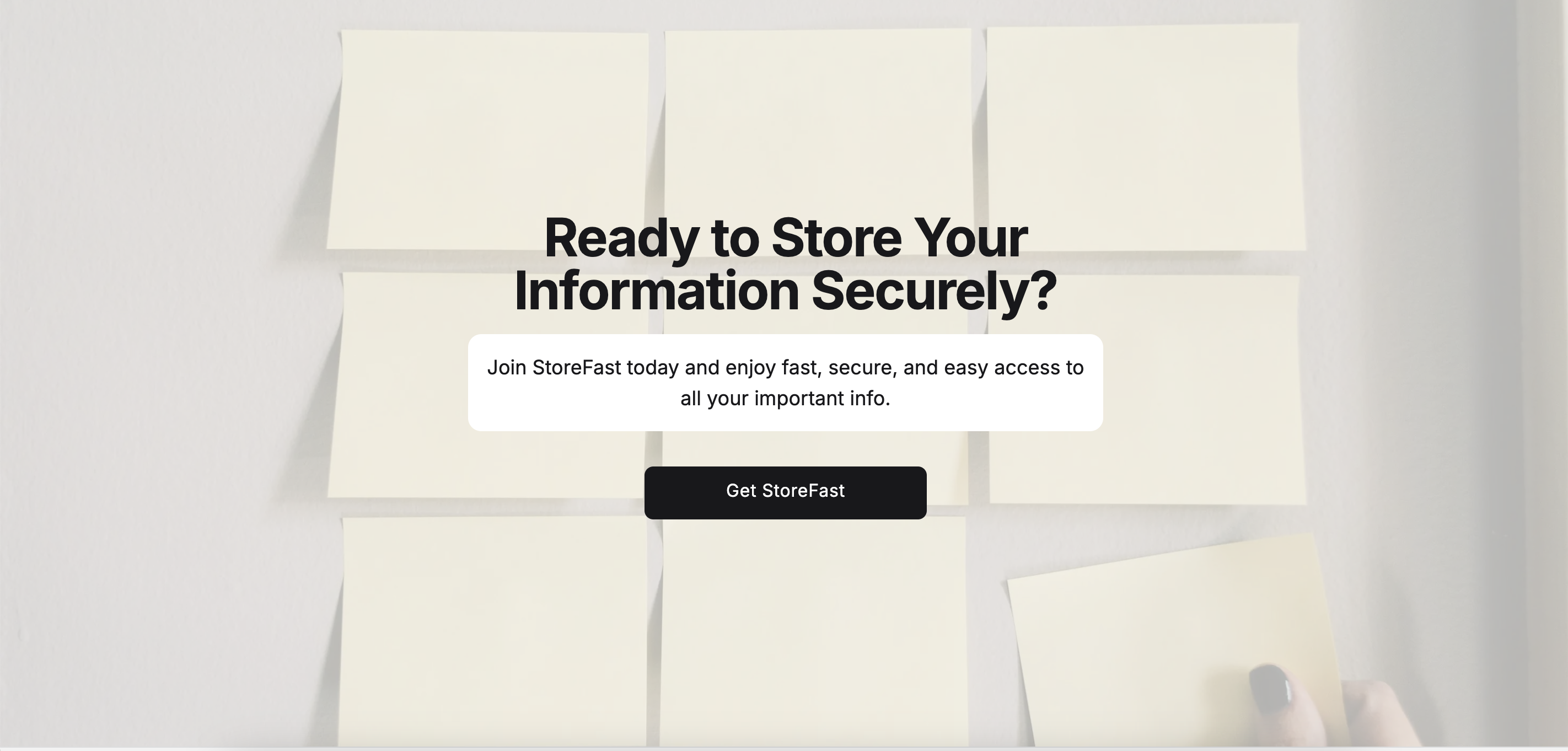 وسائط storefast - تخزين آمن وسريع وبسيط للملاحظات والرموز الخاصة بك! 2
