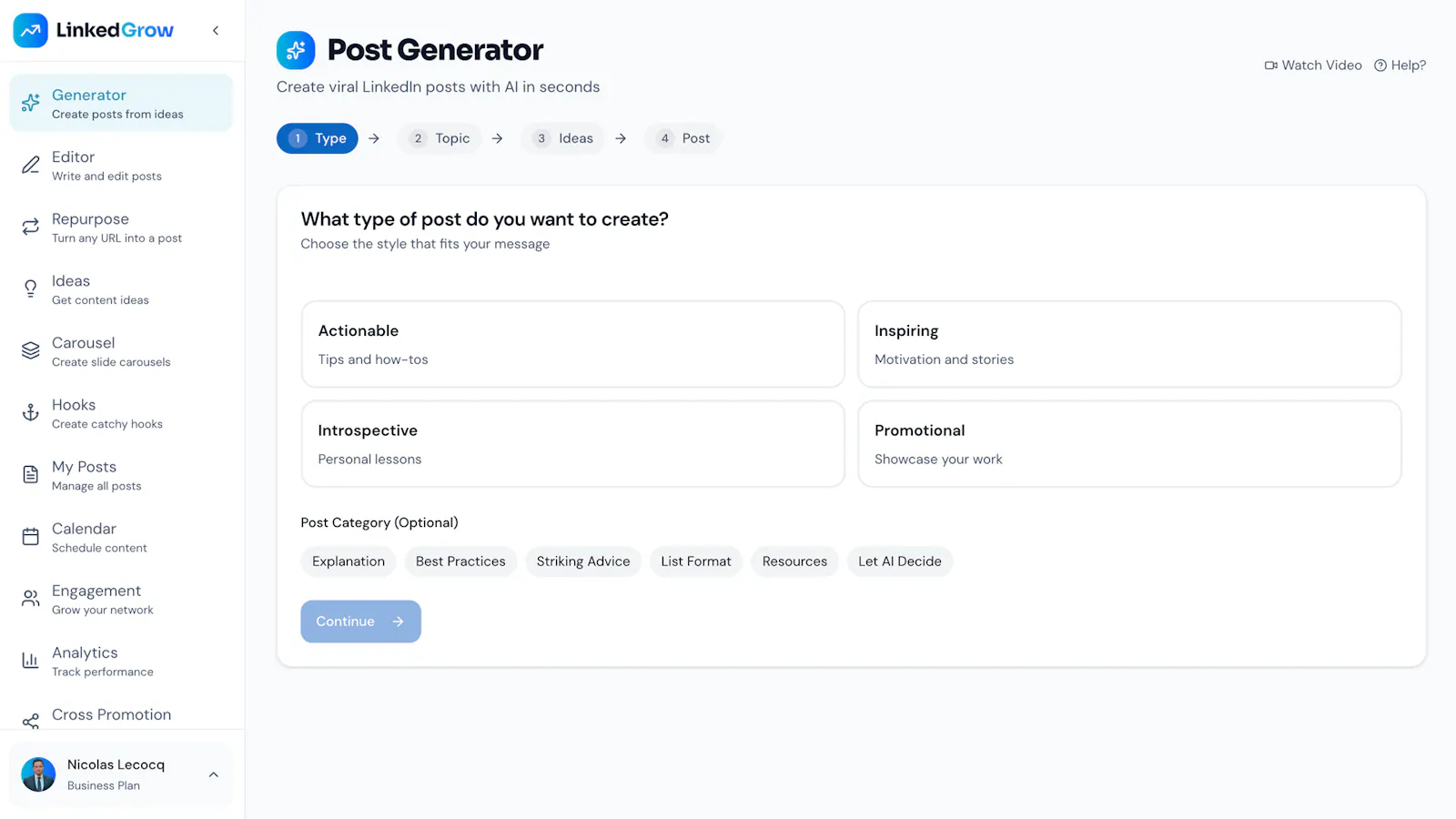 LinkedGrow screenshot 2