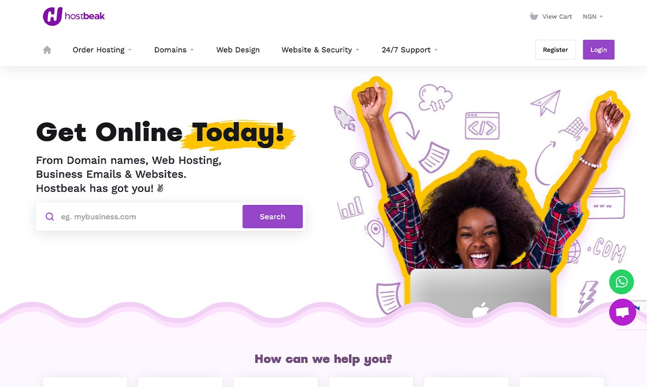 호스트 비어 - 저렴한 CPANEL 및 WordPress 호스팅, 도메인 이름/무료 SSL 미디어 4