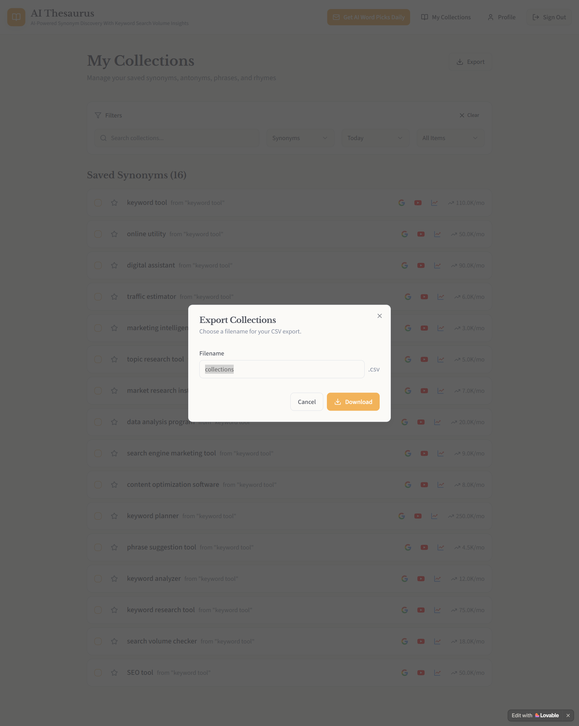 AIThesaurus.io gallery image