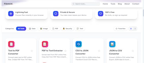 FileMint — Free Online Tools gallery image