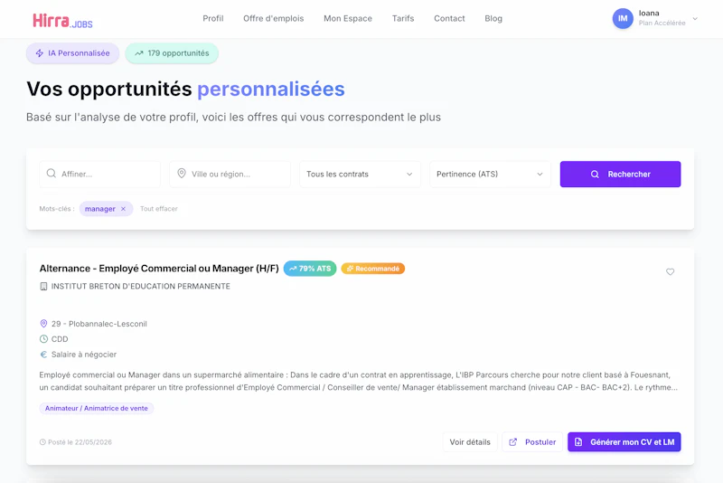 Hirra.jobs screenshot 2