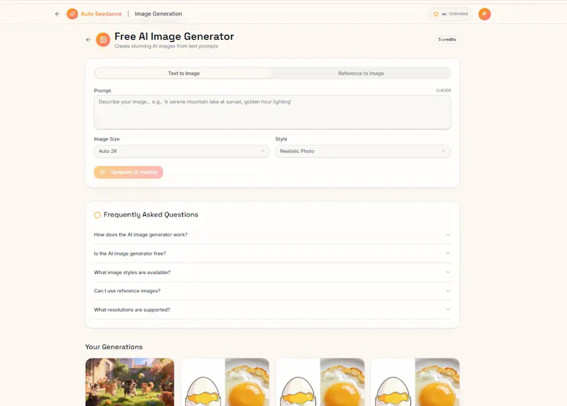 Auto Seedance screenshot 2