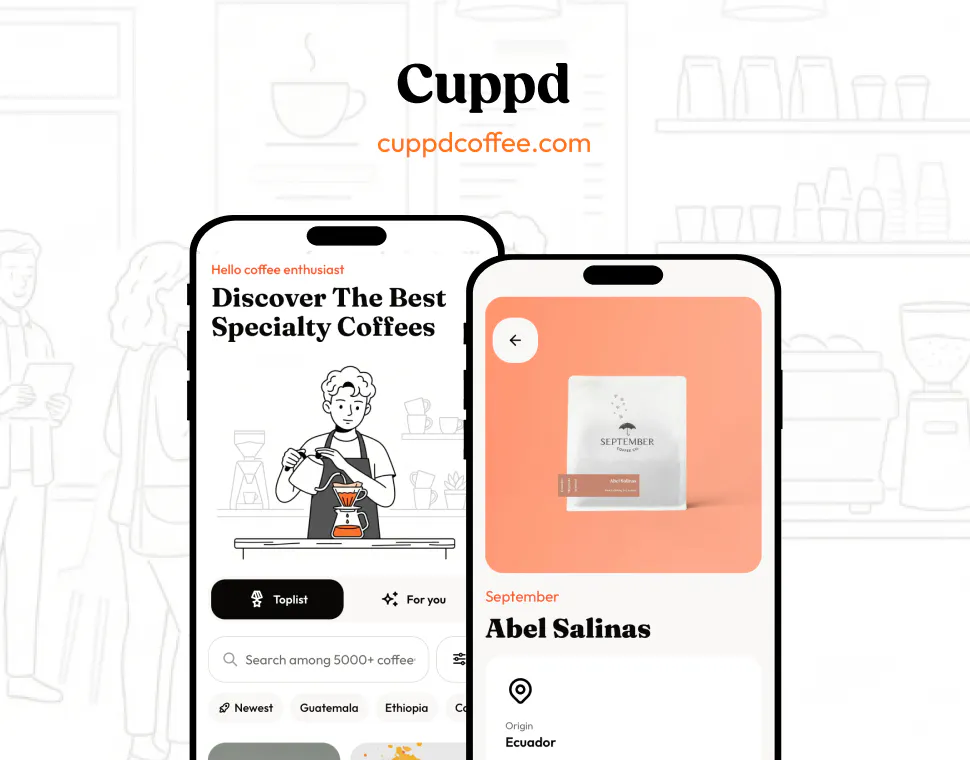 Cuppd - A specialty coffee tracker gallery image