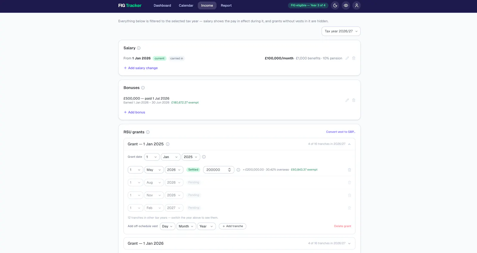 FIG Tracker screenshot 4