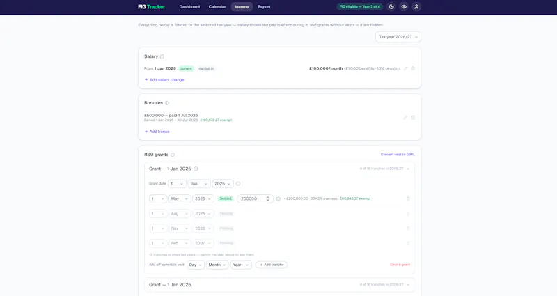 FIG Tracker screenshot 4