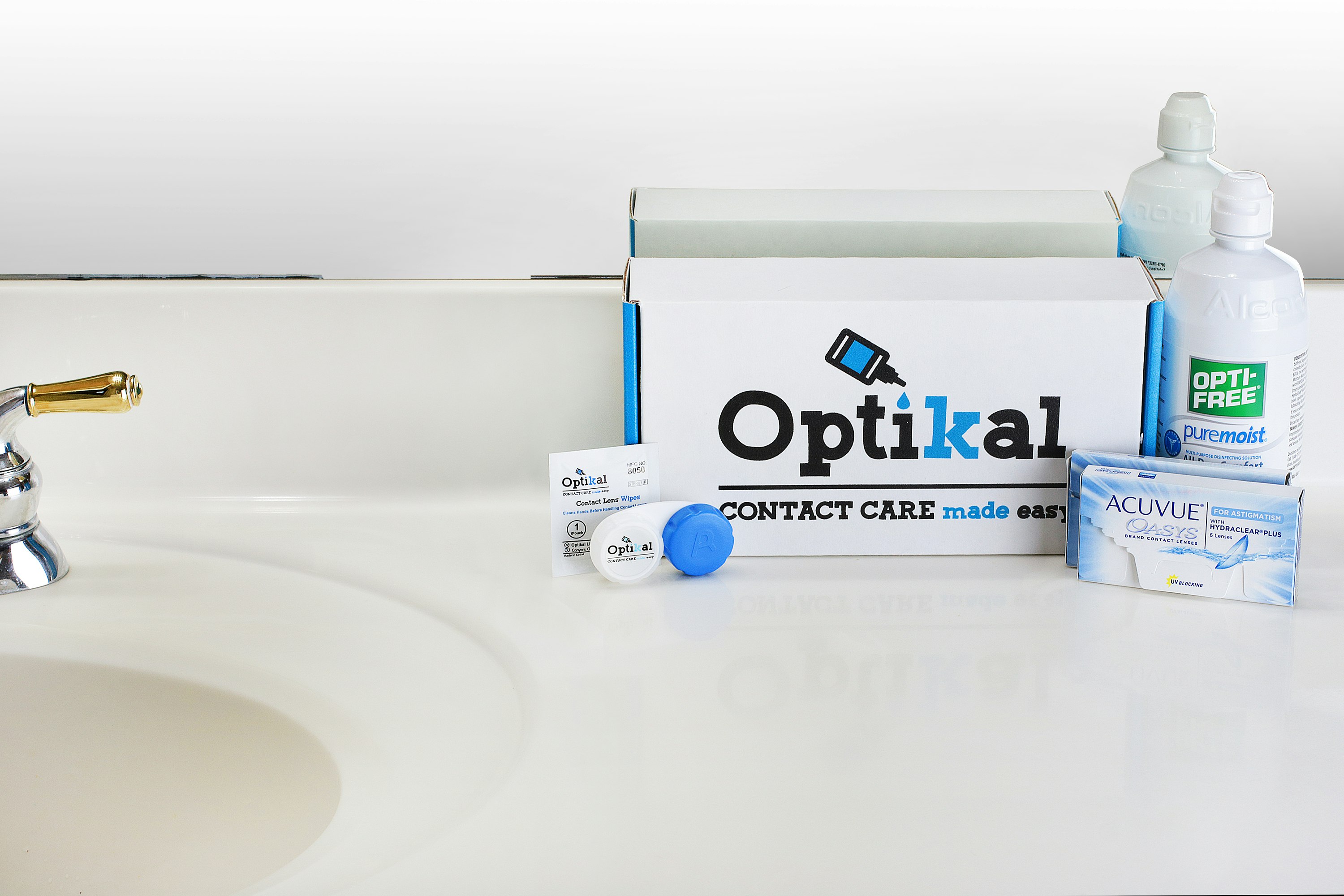Optikal Contact Lens Subscription Box gallery image