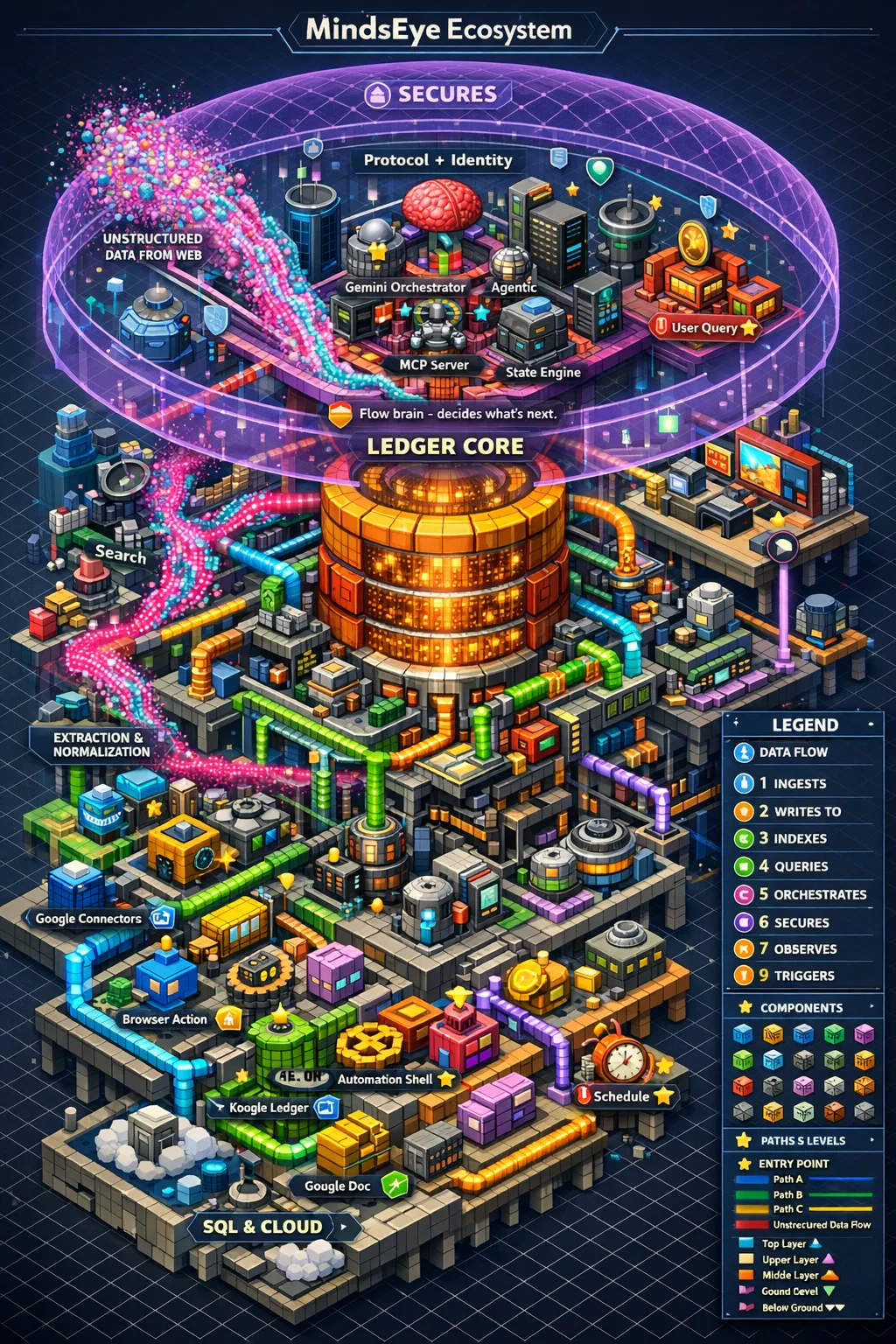 MindsEye Google  Ecosystem logo