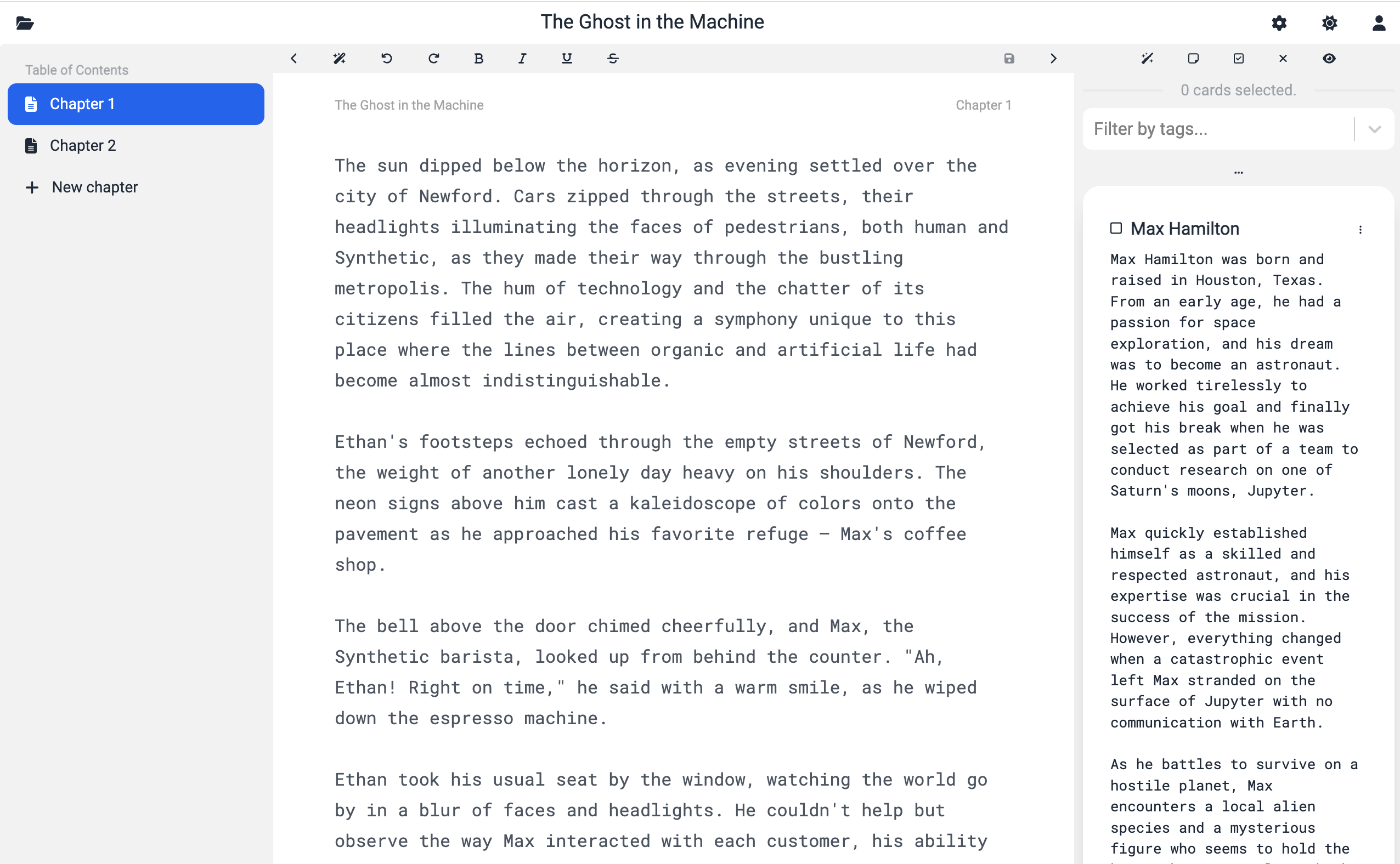 Neurotale - AI Powered Creative Writing Tool media 1