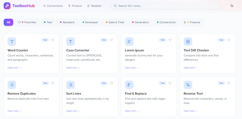 ToolboxHub screenshot 2