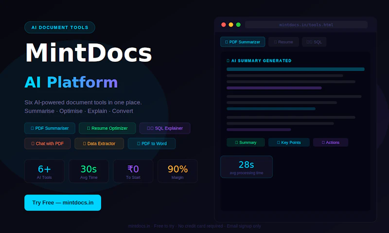 MintDocs screenshot 1