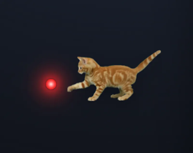 CursorCat actually chases your cursor screenshot 1