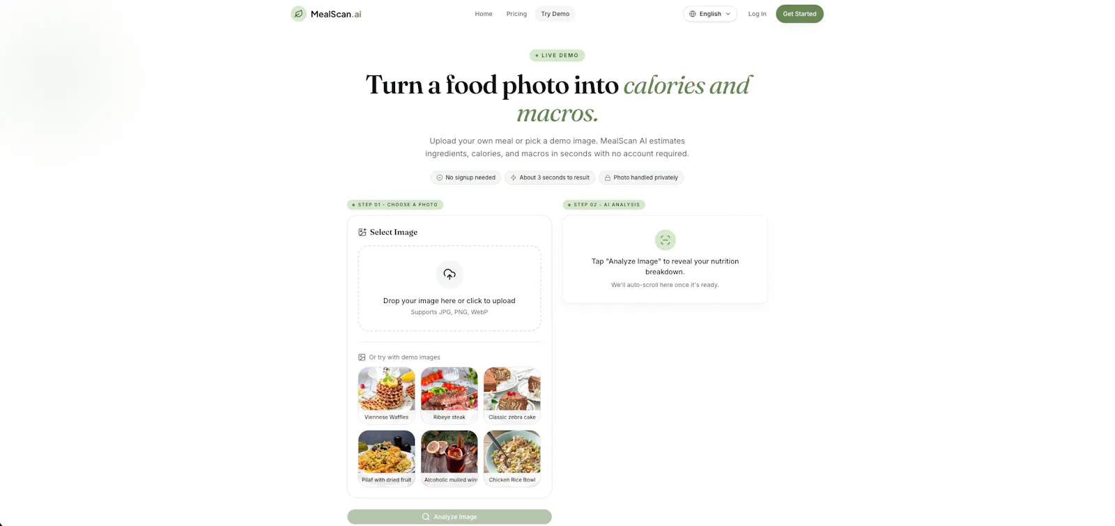 MealScan.ai screenshot 2