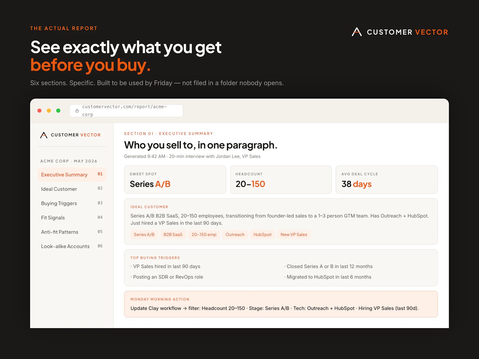CustomerVector screenshot 5