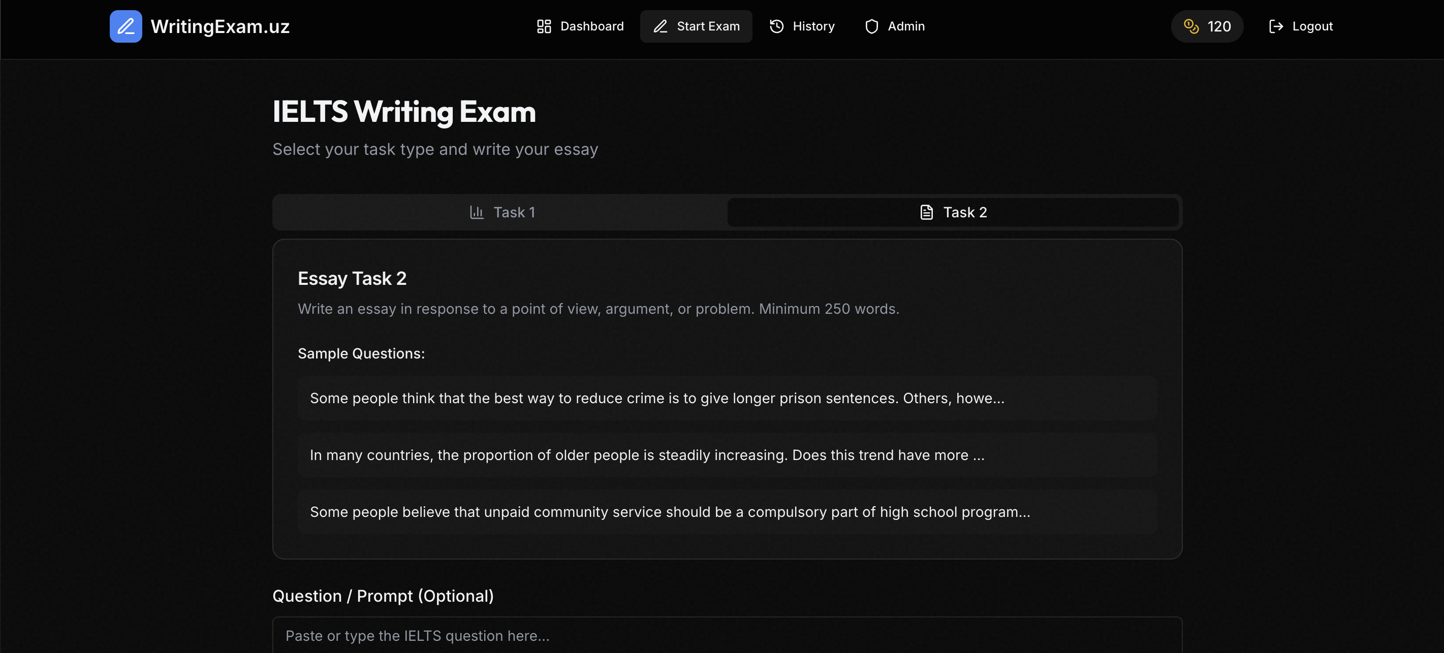 WritingExam.uz gallery image