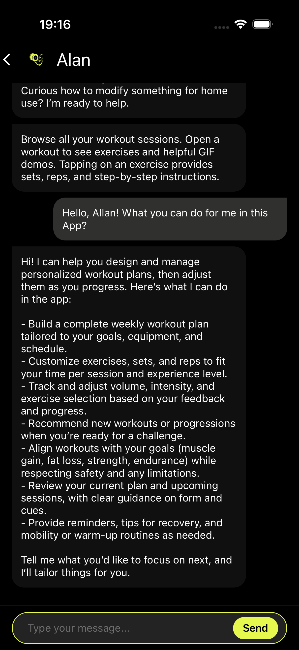ALAN — AI Fitness Trainer gallery image