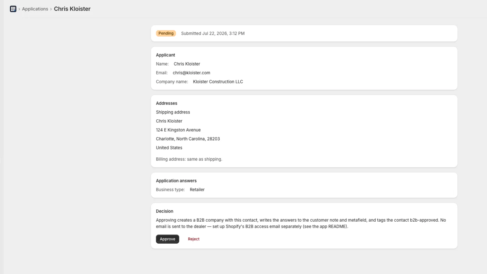 B2B Extended Shopify App screenshot 7