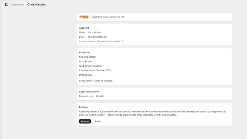 B2B Extended Shopify App screenshot 7