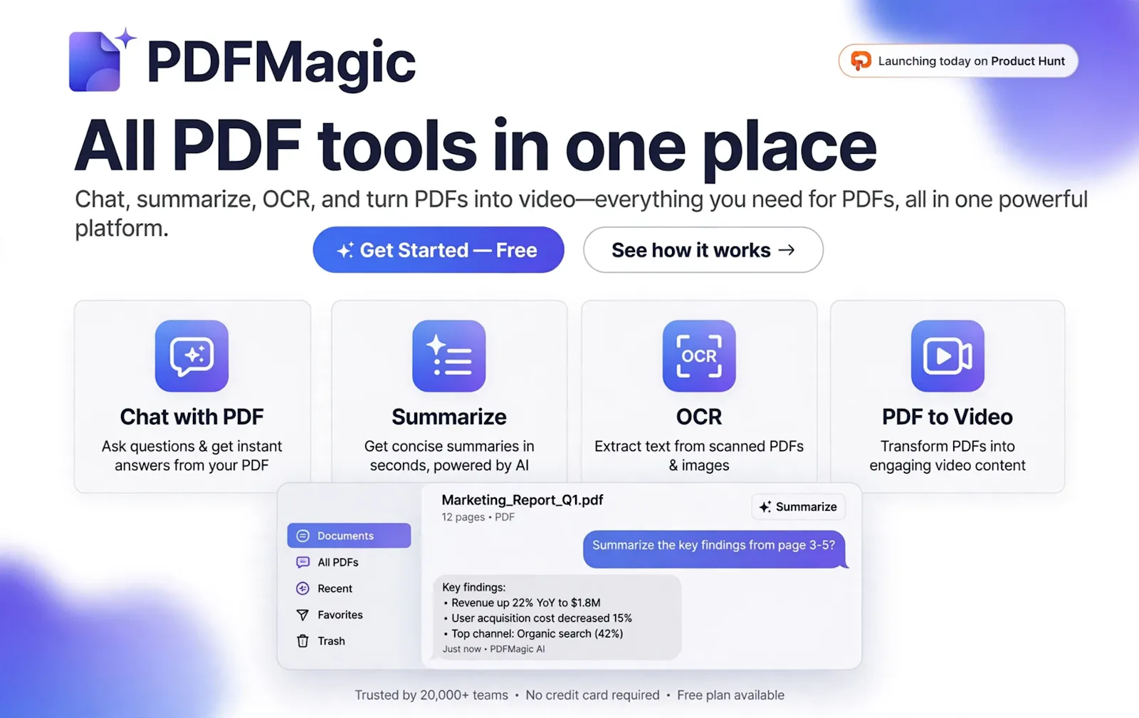 PDFMagic - Edit Pdfs like editing video screenshot 2