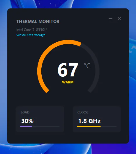 Thermal Monitor for Windows gallery image