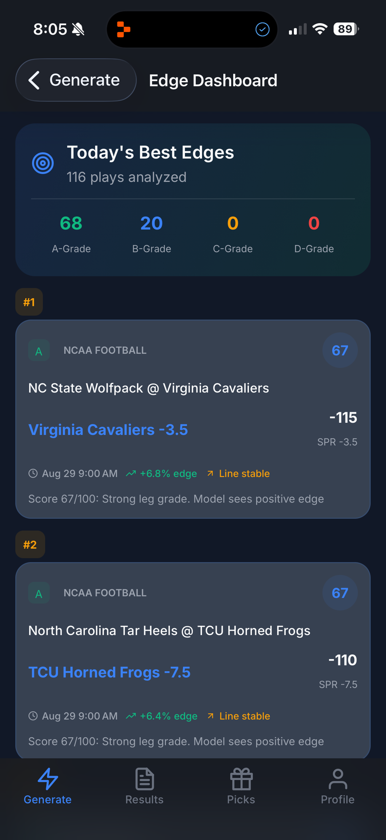 ParlayPilot gallery image