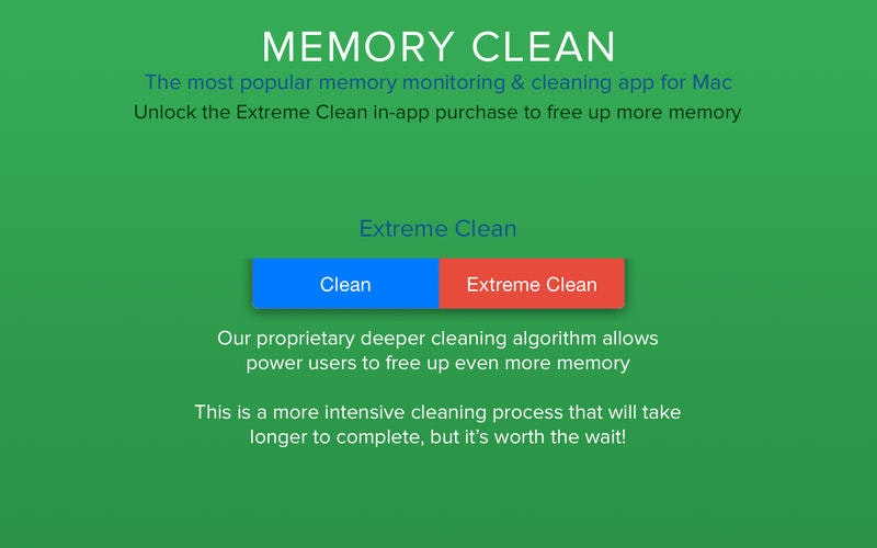 memory clean 2 for mac
