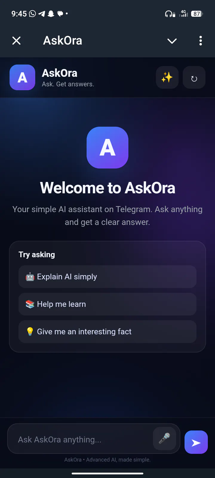 AskOra  logo