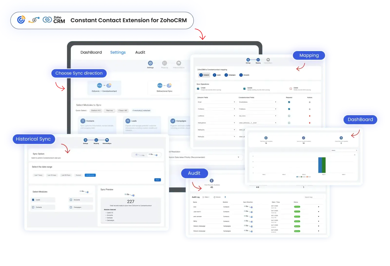Constant Contact for Zoho CRM  screenshot 2