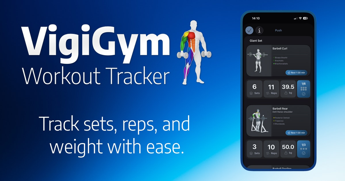 VigiGym — Workout Tracker gallery image